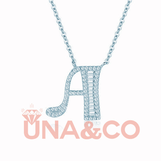 Fashionable necklace with Twenty-six Letters