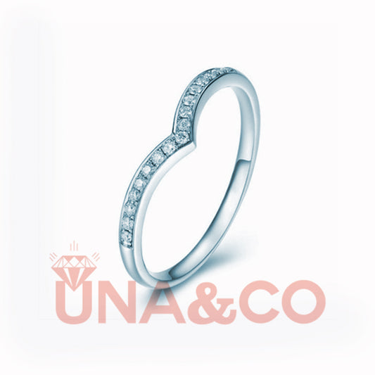 Single V-Shape CVD Diamond Ring