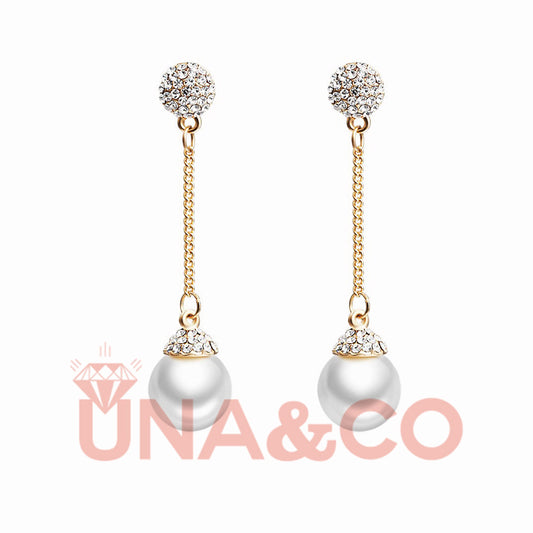 Delicate Detachable Pearl Earrings